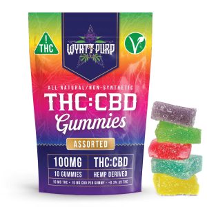 THC CBD 100mg Gummies Assorted