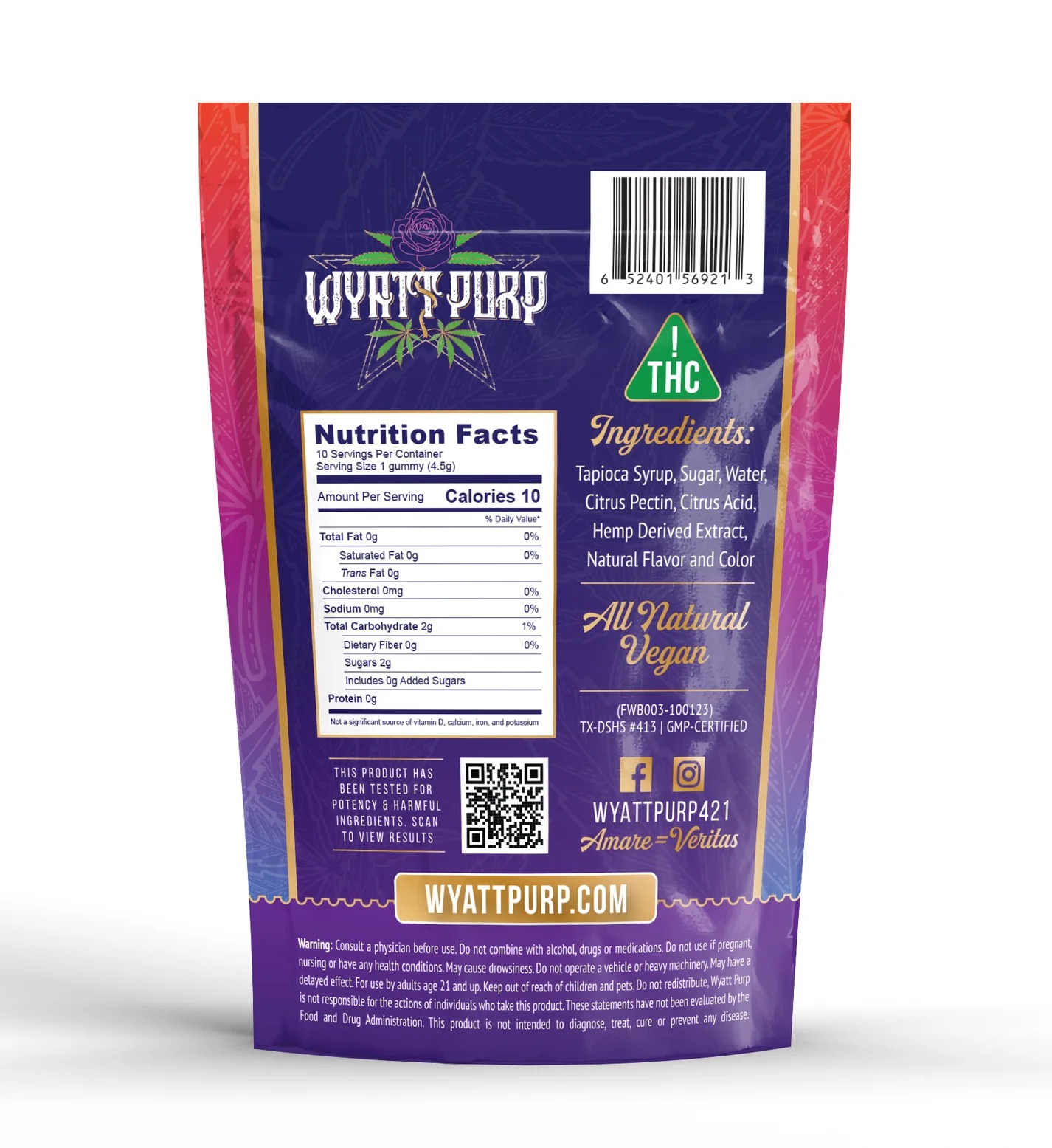THC CBD 100mg Gummies Mixed Berry - Image 3