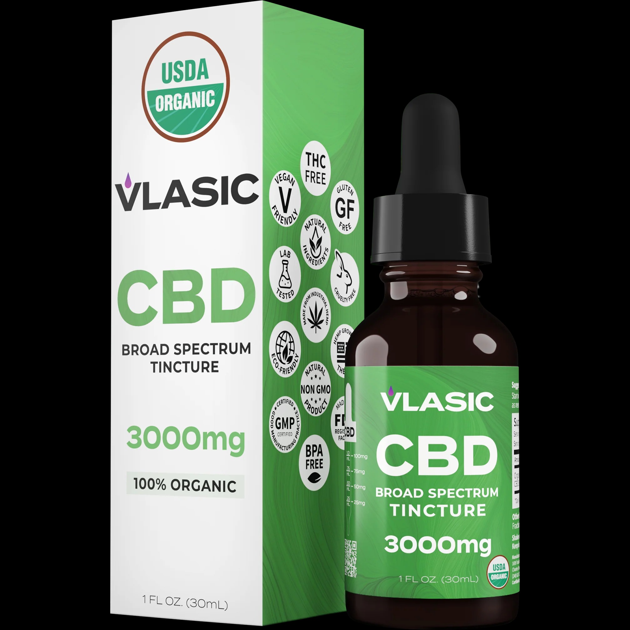 USDA Organic Broad Spectrum Tincture